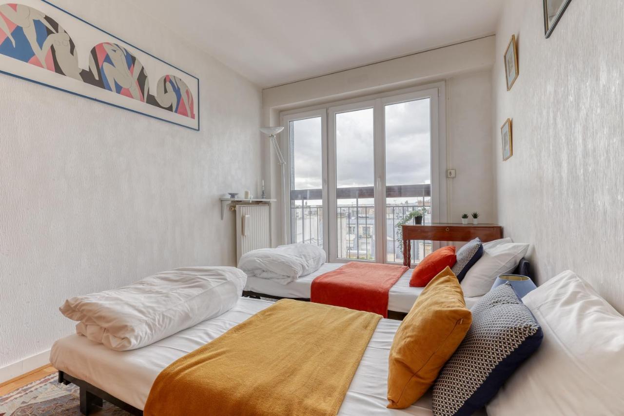 דירות Large And Bright 2 Bdrs Flat With View - Paris 20 מראה חיצוני תמונה