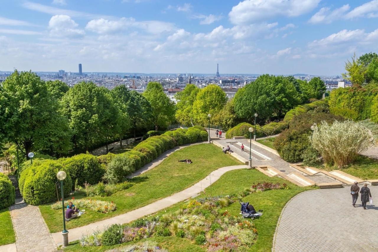 דירות Large And Bright 2 Bdrs Flat With View - Paris 20 מראה חיצוני תמונה